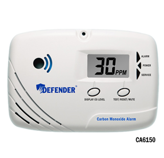 Defender CA6150 Carbon Monoxide Alarm