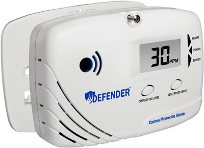 Defender CA6150 Carbon Monoxide Alarm